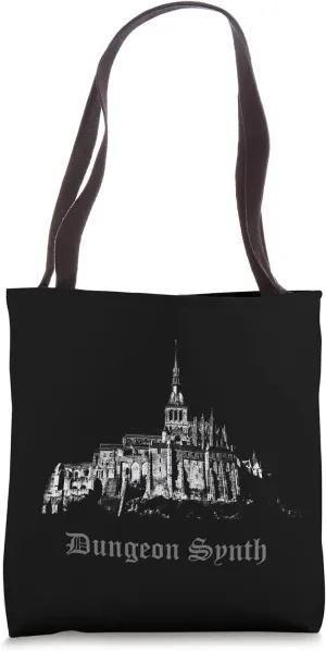 Dungeon Synth Castle Dark Ambient Old School Music Tote Bag