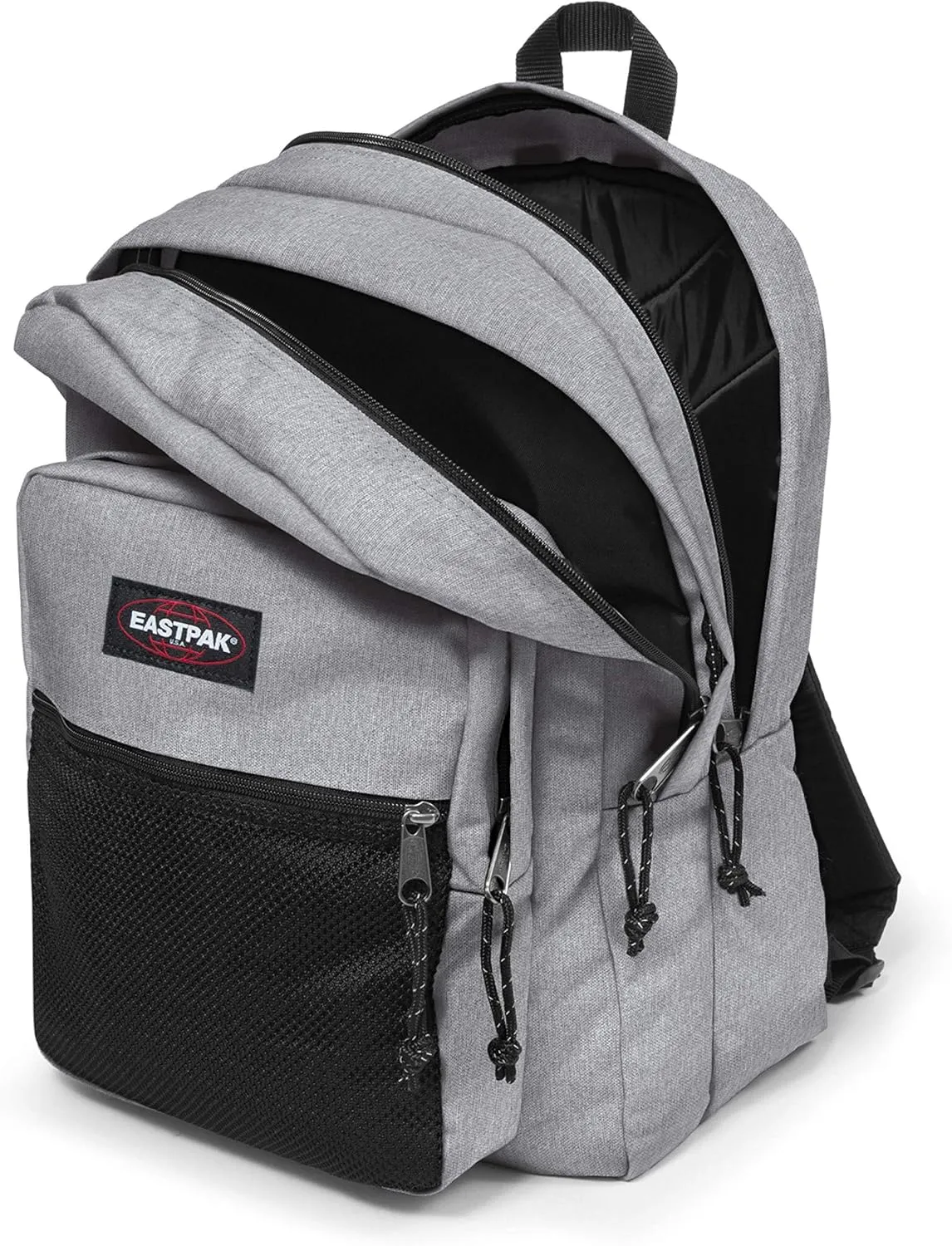 Eastpak Pinnacle Backpack - Bag for School, Travel, Work, or Bookbag - Sunday Grey