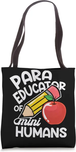 Educator Children Elementary School Para Educator Of Mini Tote Bag