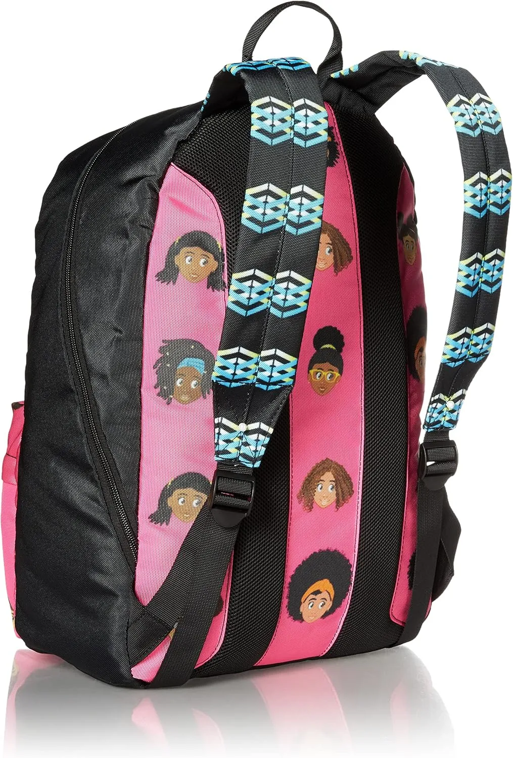 EPIC Everyday School, Travel Backpack African American Girl Characters (Pink)