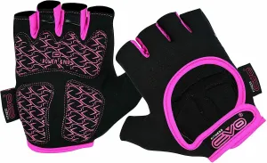 EVO Fitness Pink Weight Lifting Gym Gloves