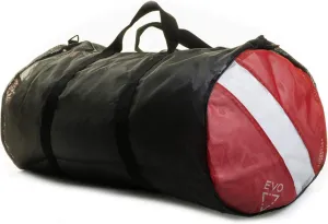 EVO Mesh Dive Flag Gear Bag - Mesh Dive Bag for Scuba or Snorkeling - Diving Snorkel Gear Bag - Beach Gear Bag with Zipper - Collapsible Beach Duffle Bag for Easy Storage