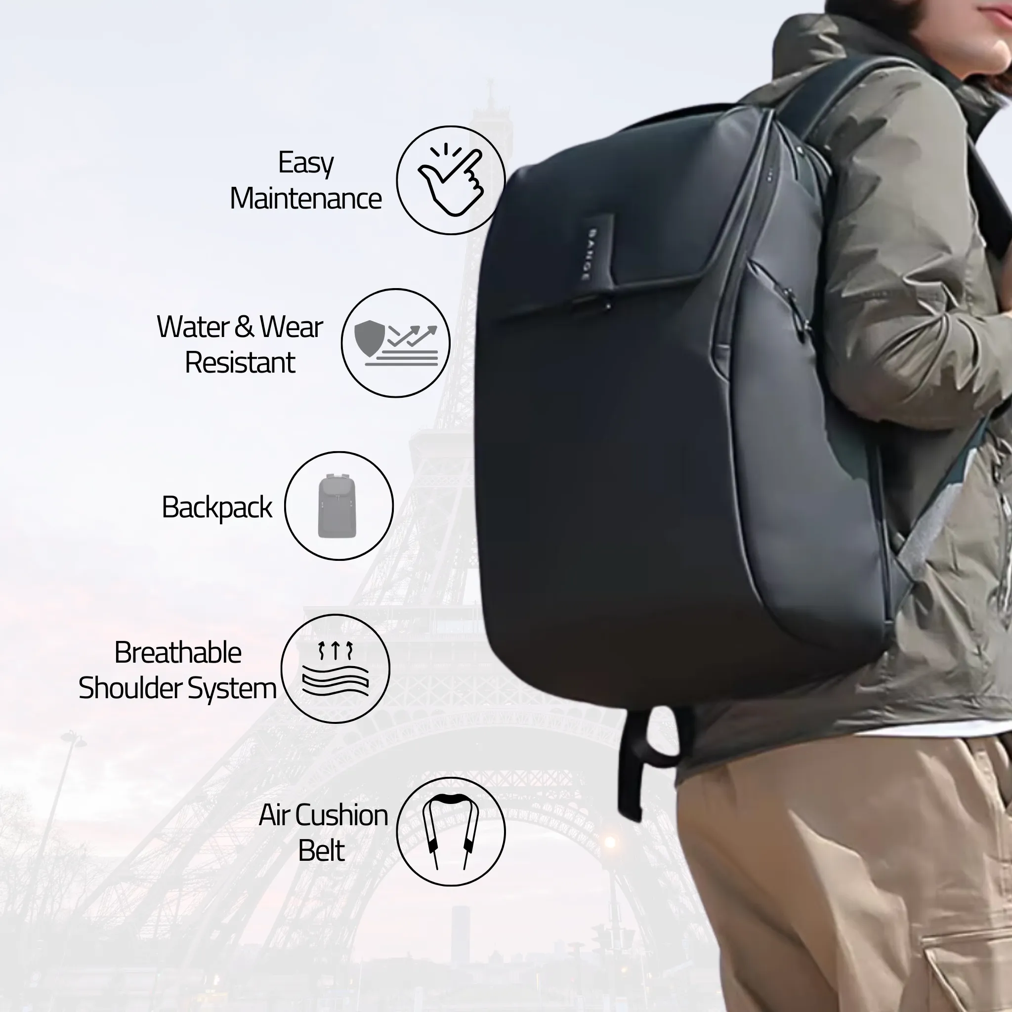 EvoCity Unisex Backpack