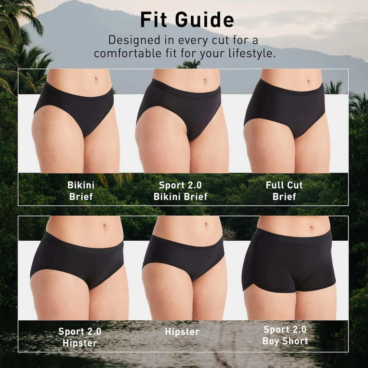 ExOfficio Women's Give-N-Go 2.0 Sport Mesh Bikini Cut Brief