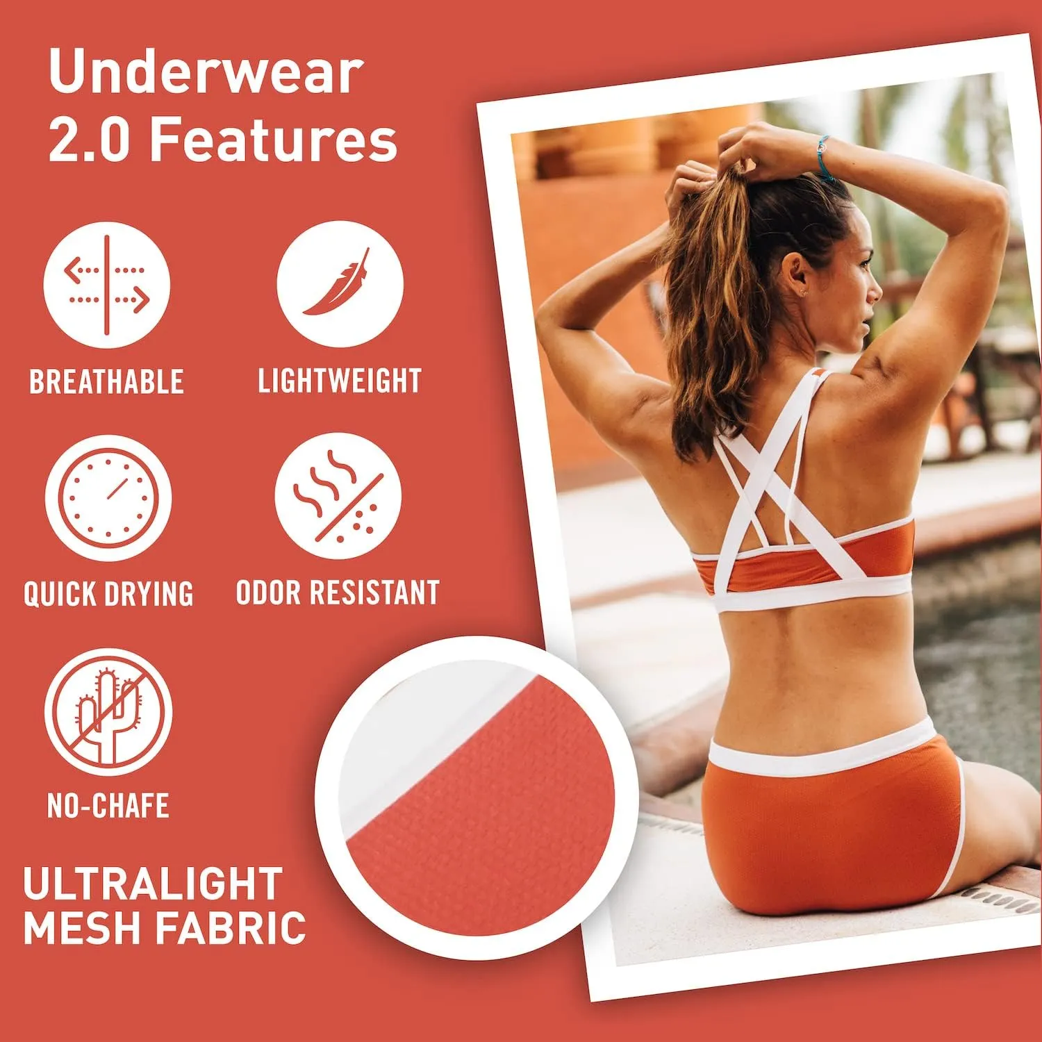 ExOfficio Women's Give-N-Go 2.0 Sport Mesh Bikini Cut Brief