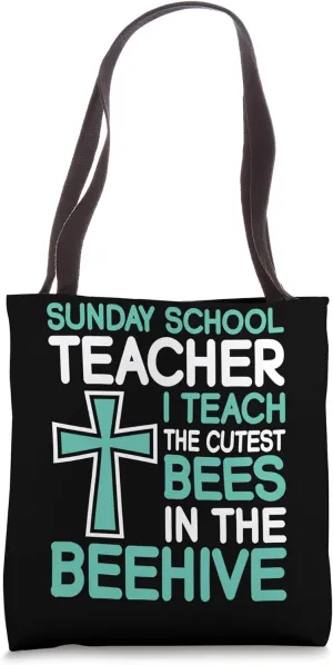 Faithful Servant Christian Sunday School Teacher Tote Bag