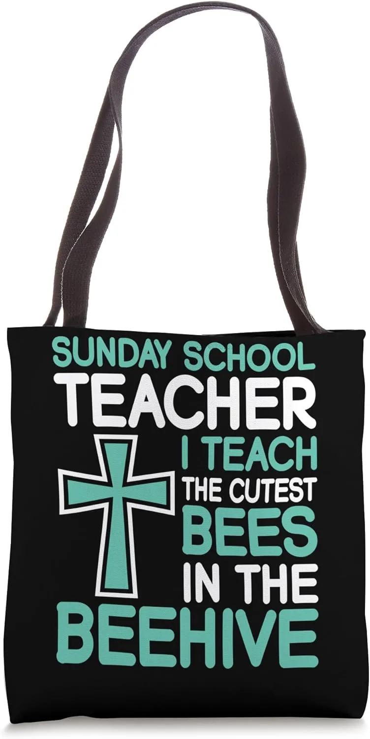 Faithful Servant Christian Sunday School Teacher Tote Bag