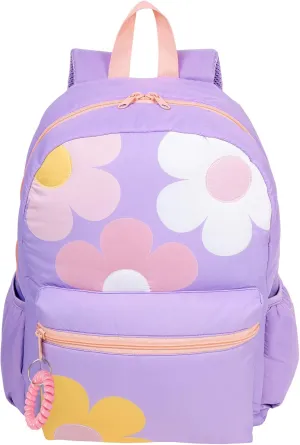Fashion Angels Style.Lab Backpack for Kids, Travel Bookbag with Cute Puffer Detail & Daisy Design, Ideal for Girls & Boys in School