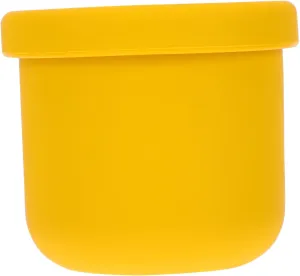 FAVOMOTO 1pc Silicone Compartment Bowl Microwave Safe Food Serving Bowl for Household Tableware Bright Color Design for Breakfast Lunch and Snacks