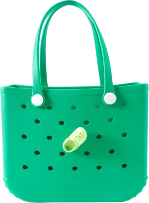 Fazhesici Beach Bag Waterproof Travel Tote Bag Washable Open Tote Bag for Beach Boat Pool Work