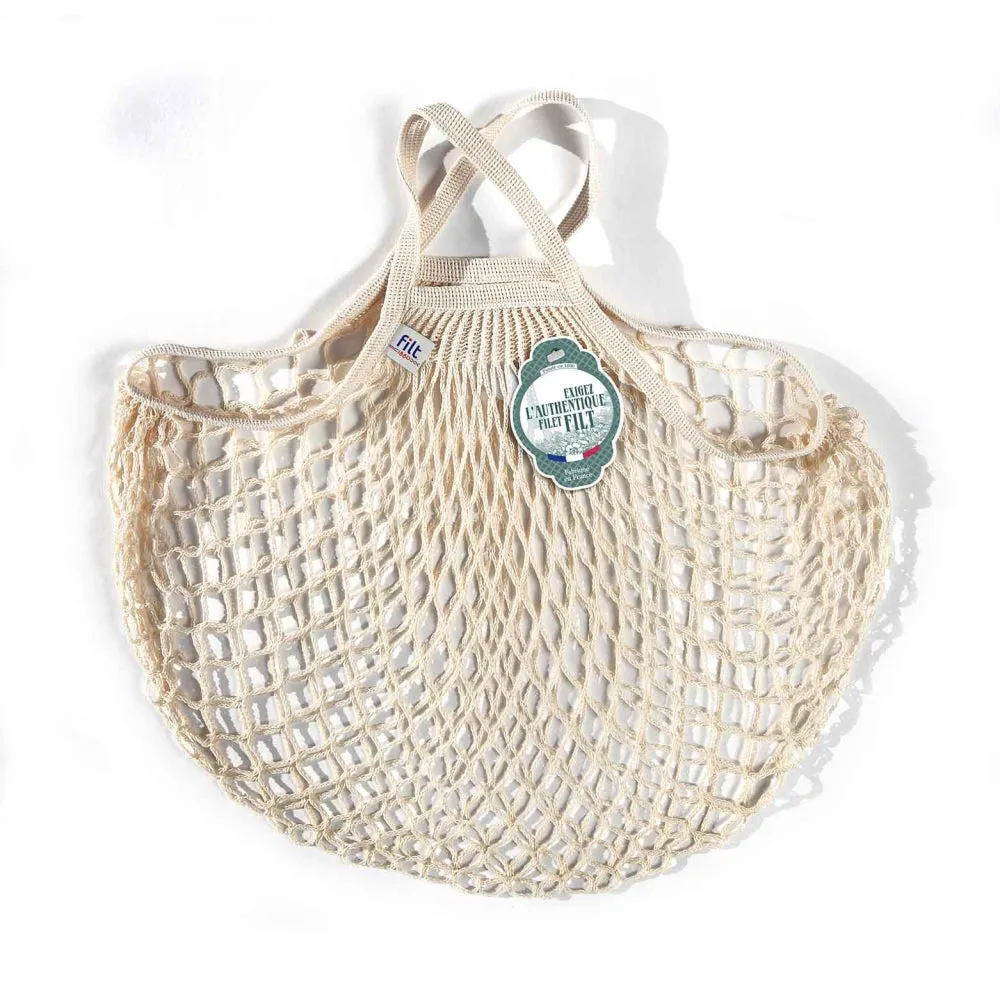 Filt 1860 Net Bag - Short Handle - Ecru