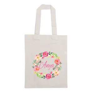 FLORAL WREATH BAG