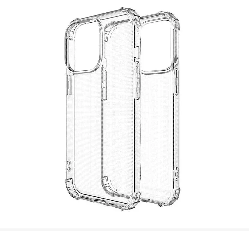 For Samsung Galaxy Note 8 Hybrid Transparent TPU Rubber Silicone Simple Basic Minimalistic Gel Shockproof Protective Back Clear Phone Case Cover