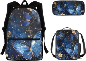 FOR U DESIGNS Fire Basketball Printed Boys School Backpacks Travel Rucksack Book Bag