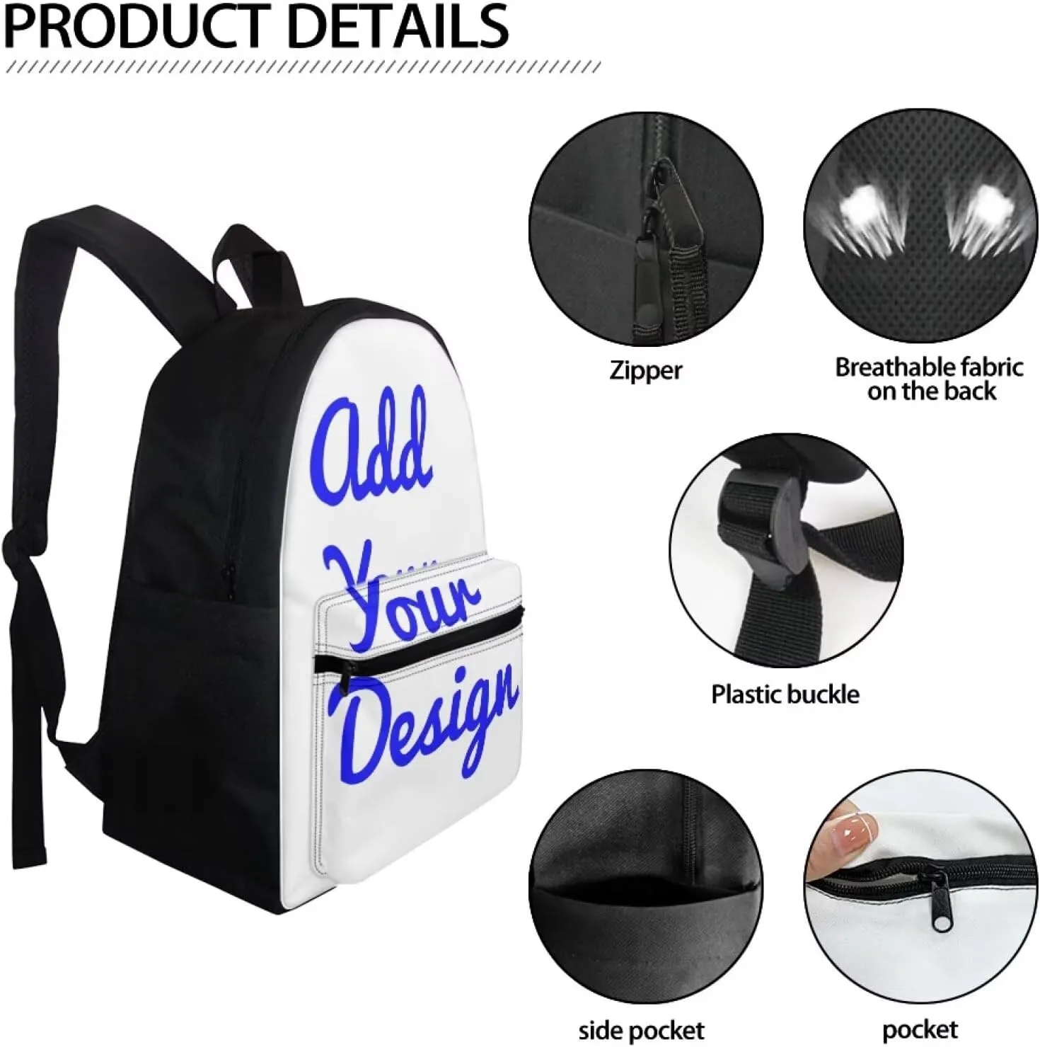 FOR U DESIGNS Kindergarten Backpack for Girls Custom Bookabg Ages 6-8 Lightweight Personalized School Bag Grade 1 Kawaii Travel Daypack Rucksack 15 Inch