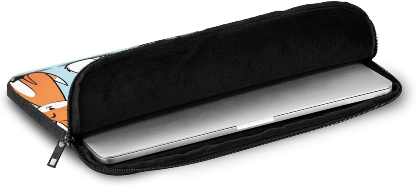 Fox In Different Poses Laptop Inner Bag Laptop Sleeve Case Briefcase Carrying Laptop Cover