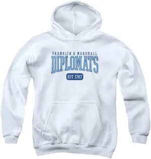 Franklin & Marshall College Official Est. Date Youth Kids Boy/Girls Pull-Over Hoodie Sweatshirt