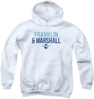 Franklin & Marshall College Official Stacked Youth Kids Boy/Girls Pull-Over Hoodie Sweatshirt