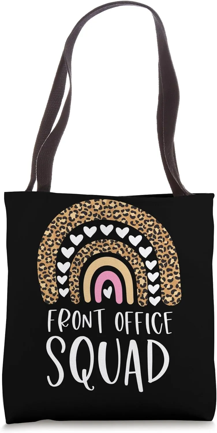 Front Office Squad Attendance Clerk School Attendance Clerk Tote Bag