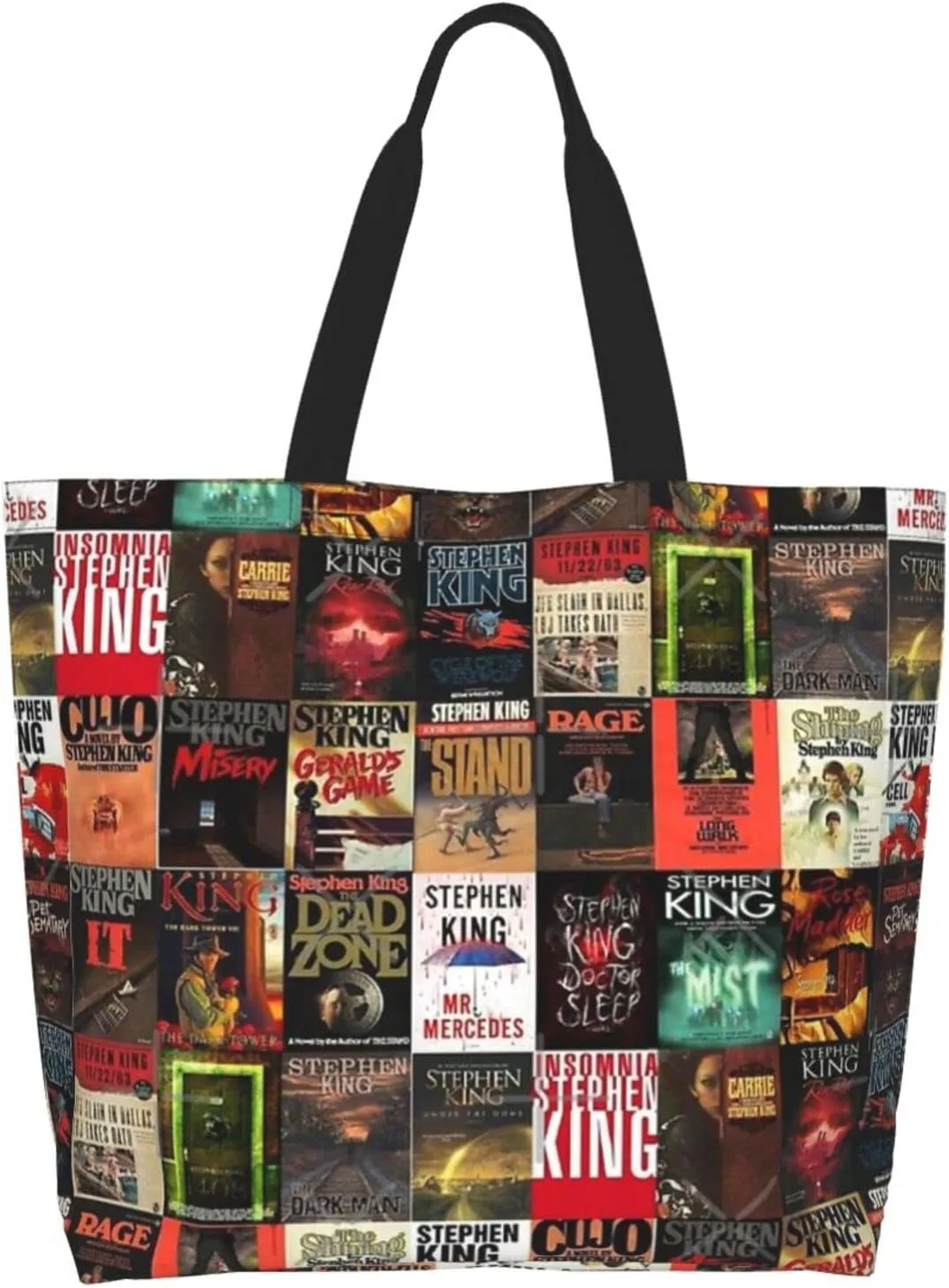 Ftuiylu broadway Tote Bag Women Kitchen Reusable Grocery Bags Shopping Bag Beach Bags Shoulder Bag