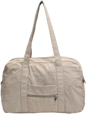 Functional Nylon Travel Shoulder Bag with Easy Access Underarm Bag for Women