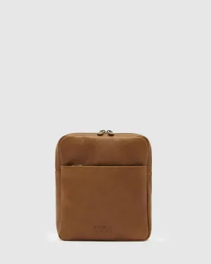Gaius Matt Tan - Leather Satchel