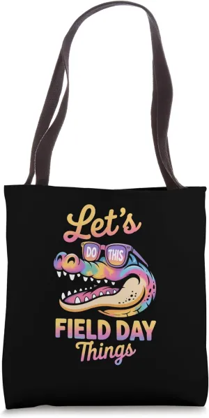 Gators School Spirit Lets Do This Field Day Things Kid Women Tote Bag