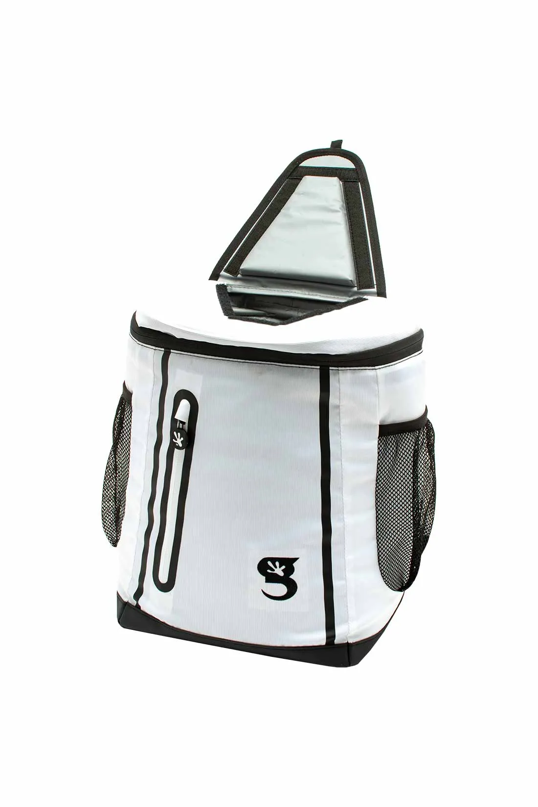 Gecko White Opticool Backpack Cooler