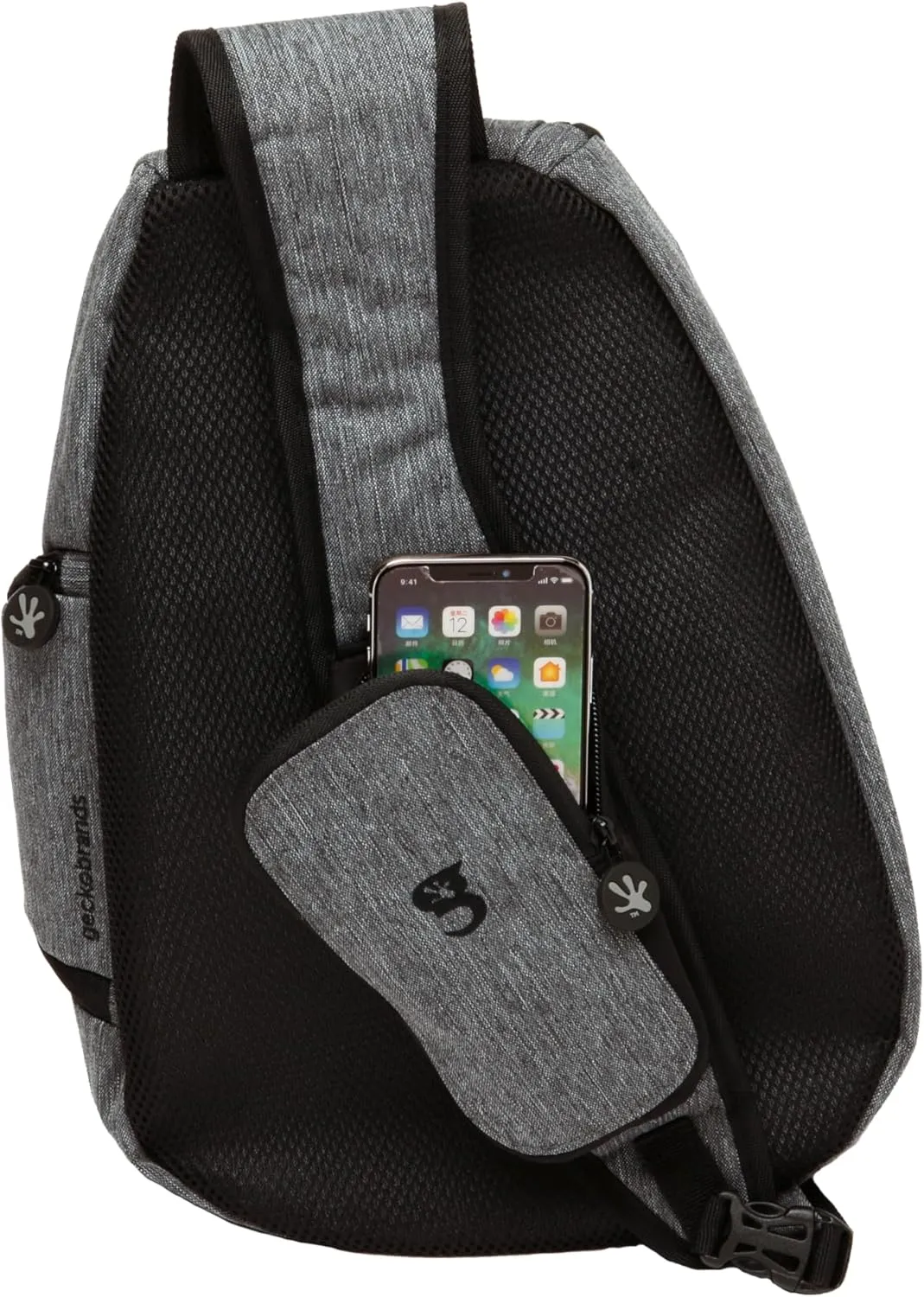 geckobrands Sling Bag | Versatile Unisex Crossbody Shoulder Bag | Stylish Companion for Adventures and Everyday