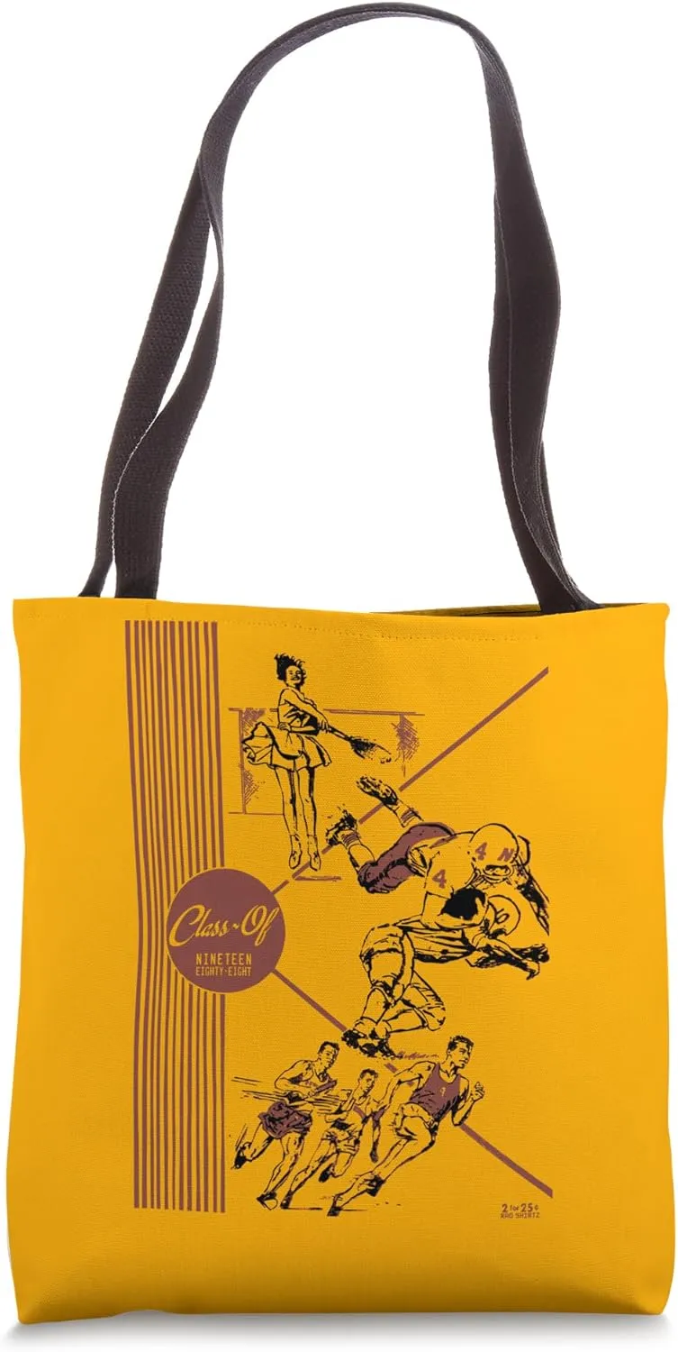 Gen X Best Class of 1988 Old School Retro Vintage Nostalgia Tote Bag