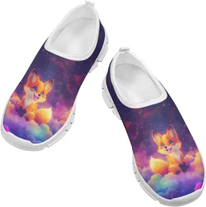 Girls Slip On Sneakers Shoes Animals Themed Kids Tennis Running Shoes