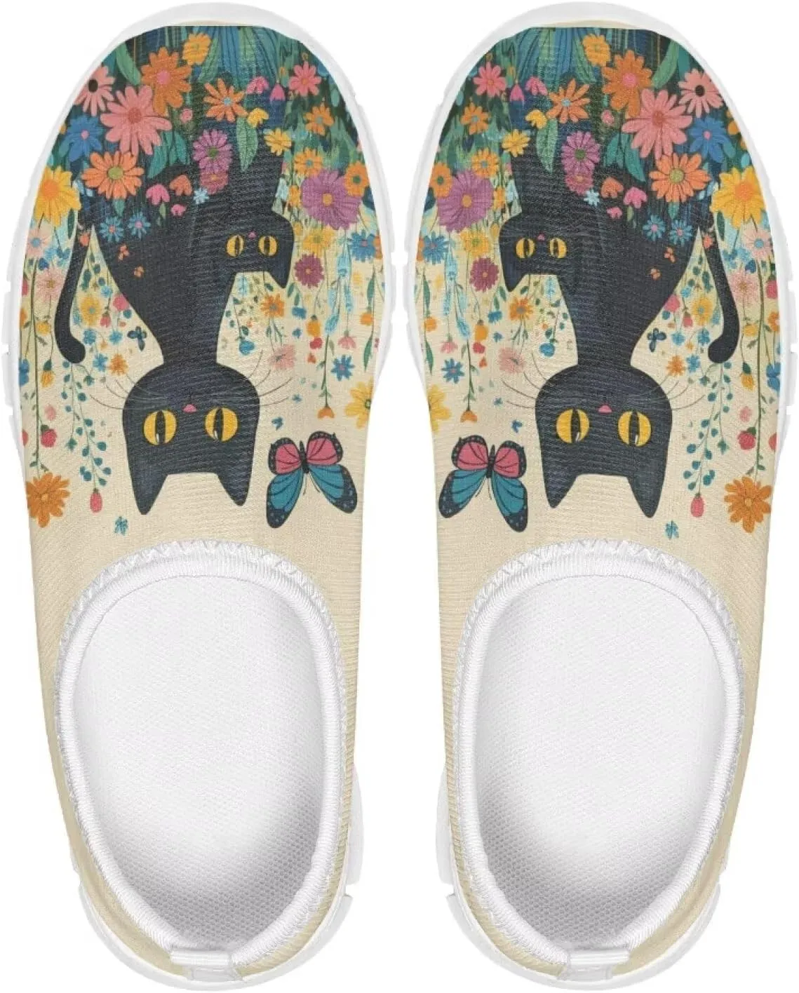 Girls Slip On Sneakers Tennis Shoes Fancy Little Kids Running Shoes