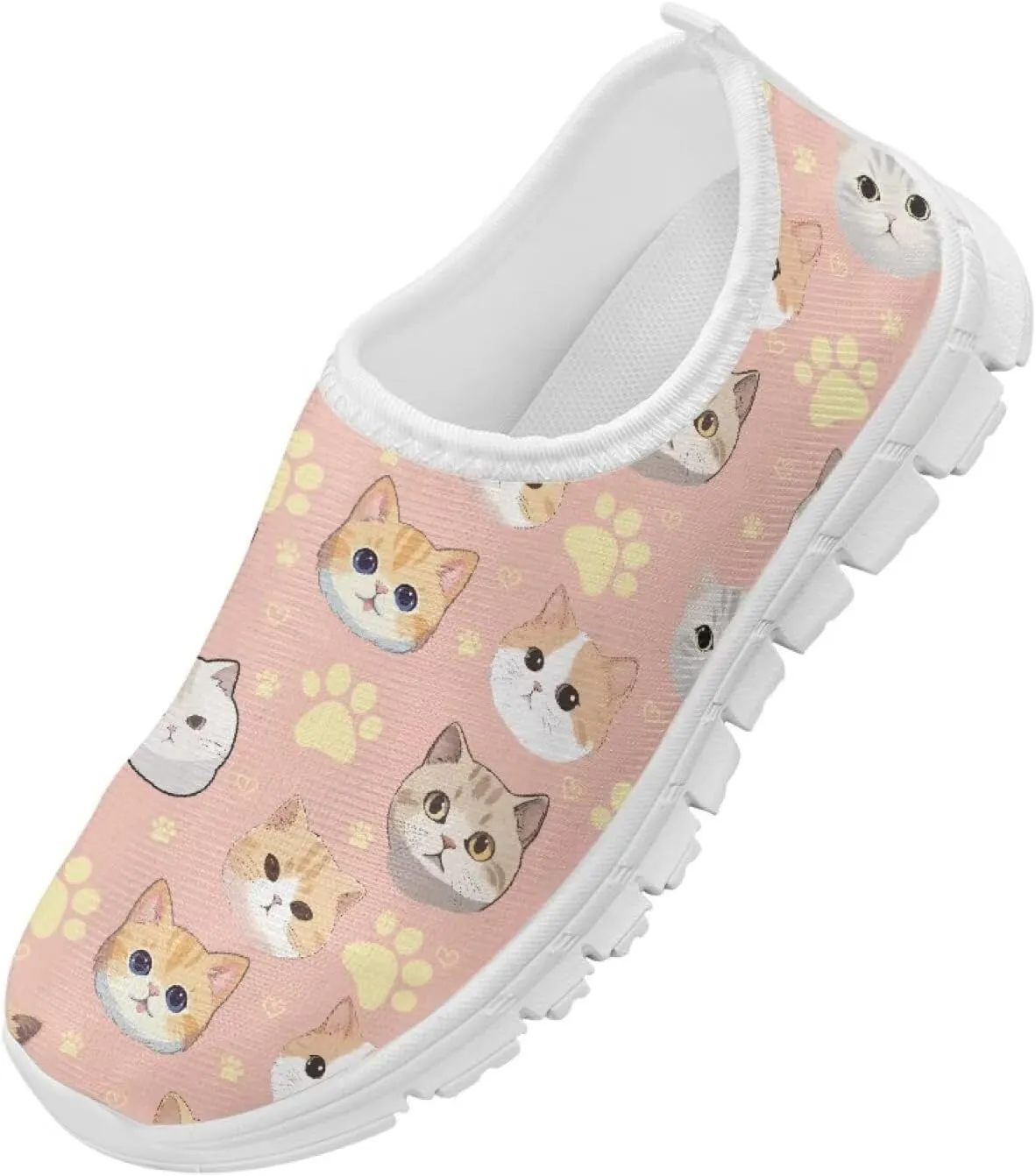 Girls Slip On Sneakers Tennis Shoes Fancy Little Kids Running Shoes
