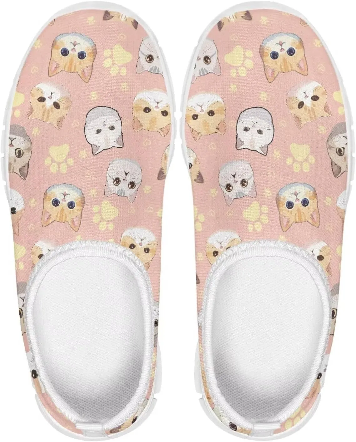 Girls Slip On Sneakers Tennis Shoes Fancy Little Kids Running Shoes