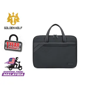 Golden Wolf i-Owen Laptop Briefcase (Oxford Material)