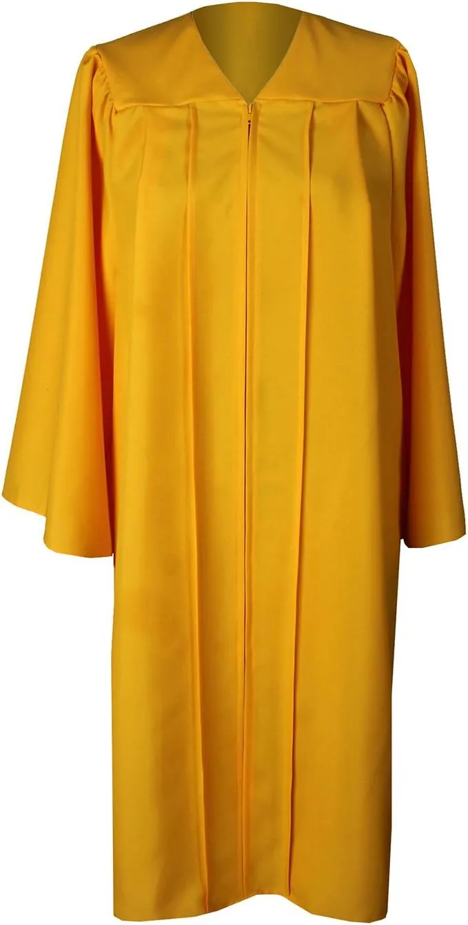 GraduationForYou Graduation Gown Matte Gown Only. for All Graduations. College, High School and All Other Graduations.