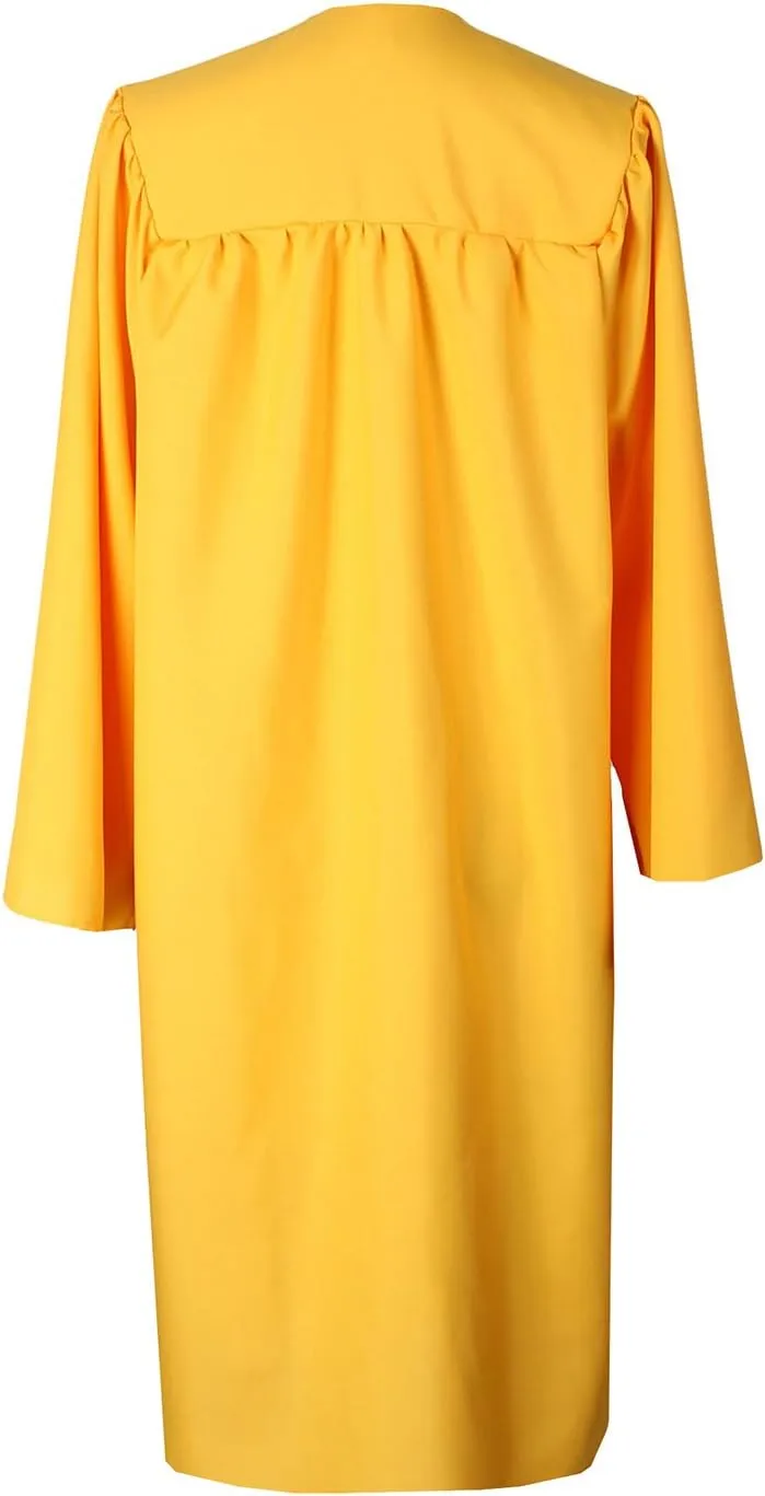 GraduationForYou Graduation Gown Matte Gown Only. for All Graduations. College, High School and All Other Graduations.