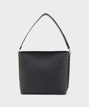 Grey Tote Bag