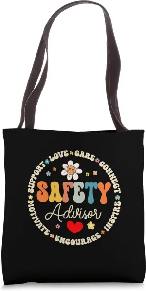 Groovy Safety Advisor Consultant or Officer Tote Bag