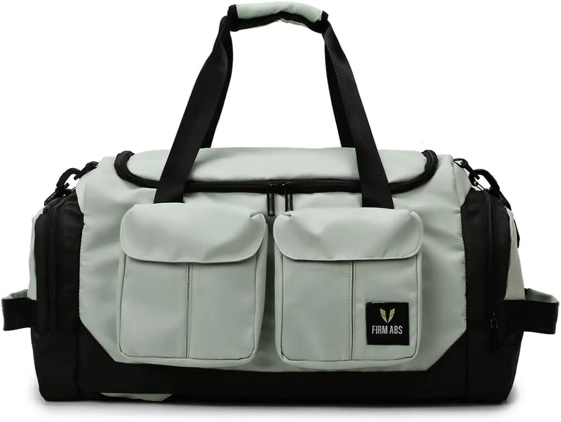 Gym Bag for Women,Sports Travel Duffel Bag, Weekender Overnight Bag with Wet Pocket and Shoes Compartment for Women, Travel,Workout,Gym, Yoga DBE-561 (Fruit Green)