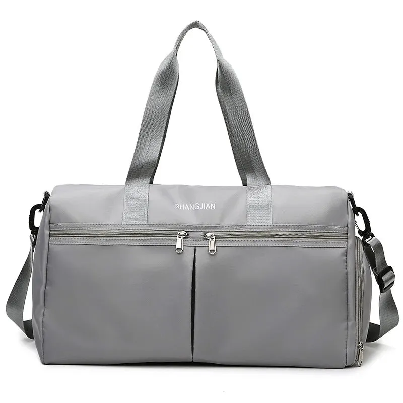 Gym Bag with Shoe Compartment