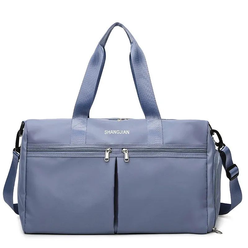 Gym Bag with Shoe Compartment