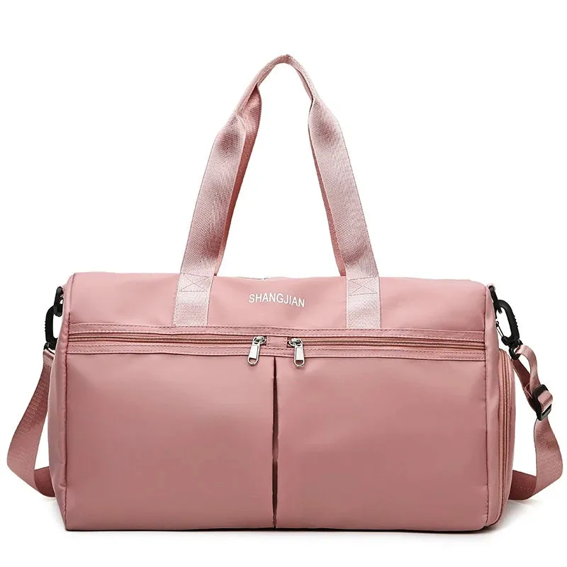 Gym Bag with Shoe Compartment