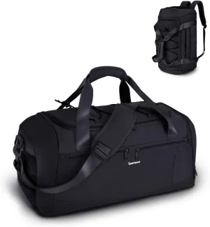 Gym Duffle and Backpack with Shoe,Wet and Laptop Compartment