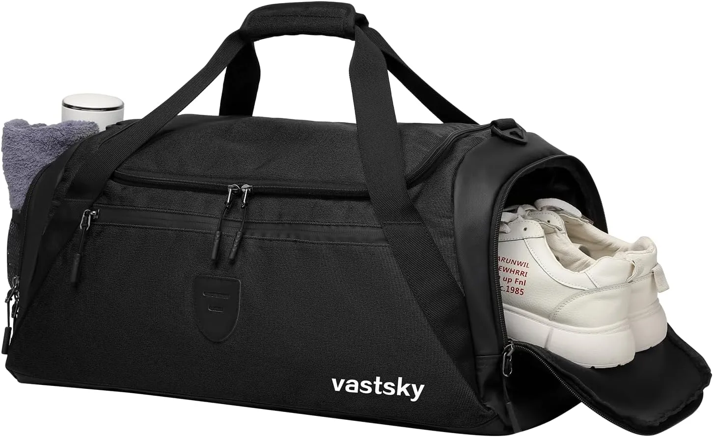 Gym Duffle Bags for men and women, large duffle bag for Travel, Weekend Overnight bag with shoe compartment & wet pocket, water resistant sports duffle bag gymbag