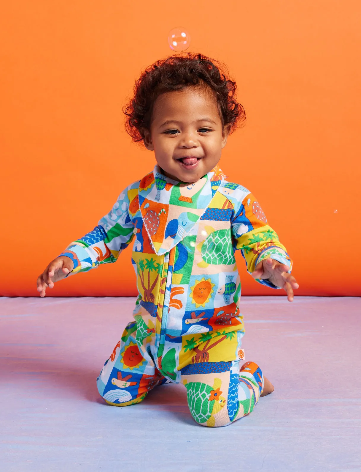 Halcyon Nights Hello Sunshine Long Sleeve Zipsuit