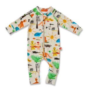 Halcyon Nights Long Sleeve Zipsuit - Yo's Country