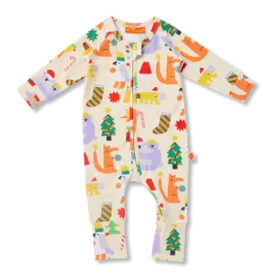 Halcyon Nights - Tinsel Tails Long Sleeve Romper