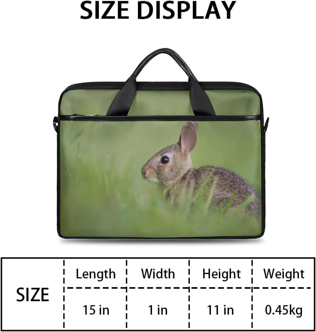 Halloween Town Laptop Bag for Men Women 13-15 Inch Case Bags Sleeve Shoulder with Anti Slip Removable The Pad Straps