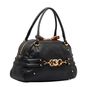 Handbag Gucci High-discount Attractive Bamboo Leather